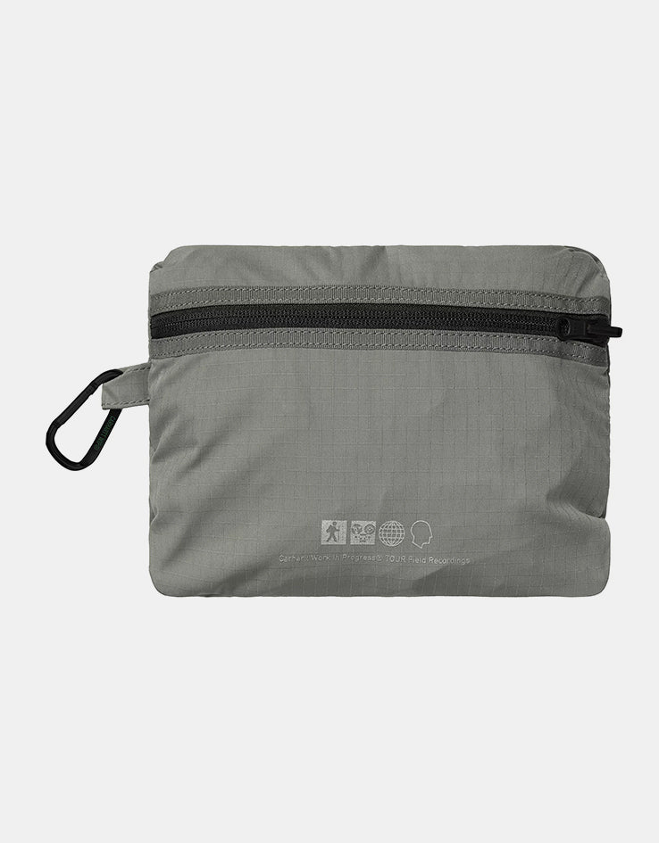 Carhartt WIP Tour Packable Travel Bag - Smoke Green/Reflective