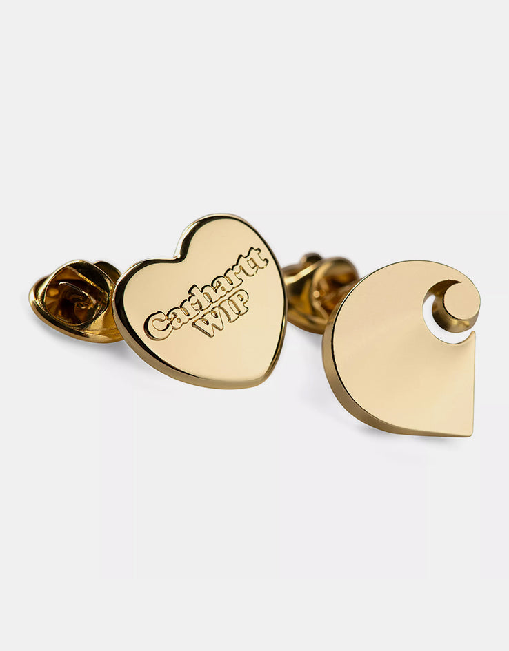 Carhartt WIP Pins Set - Gold