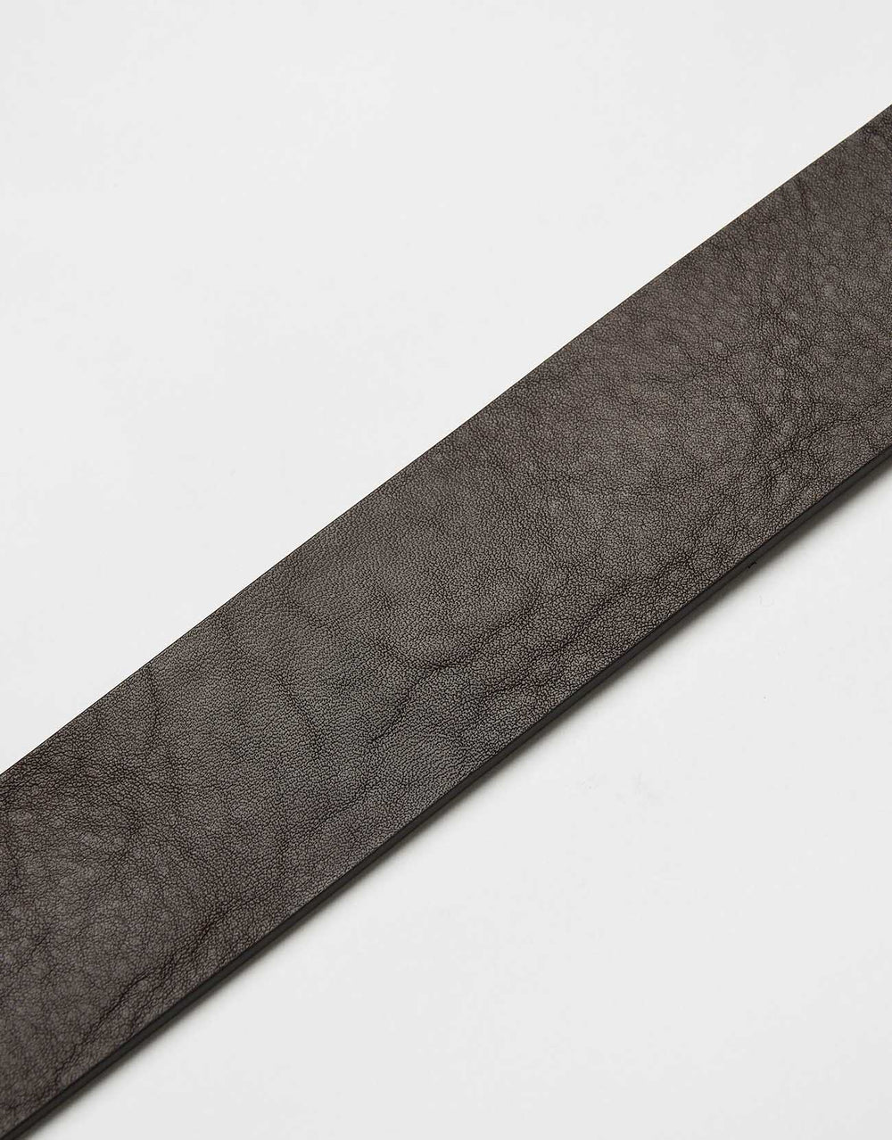 Carhartt WIP Script Leather Belt - Liberica/Gun Metal