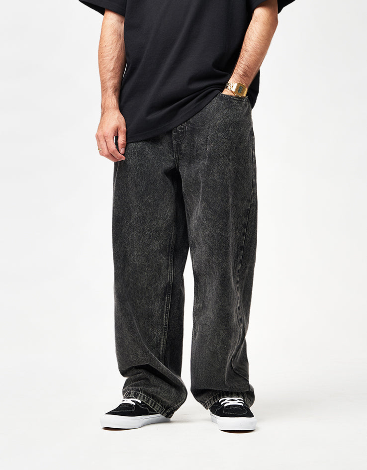 Vans Check-5 Baggy Denim Pant - Stonewash Black