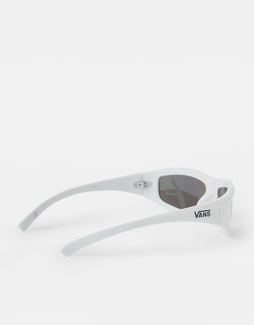 Vans Felix Sunglasses - White/Mirror