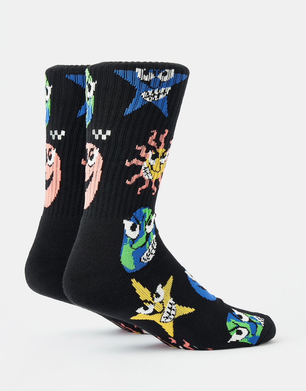 Vans Skate Clay Crew Socks - Black