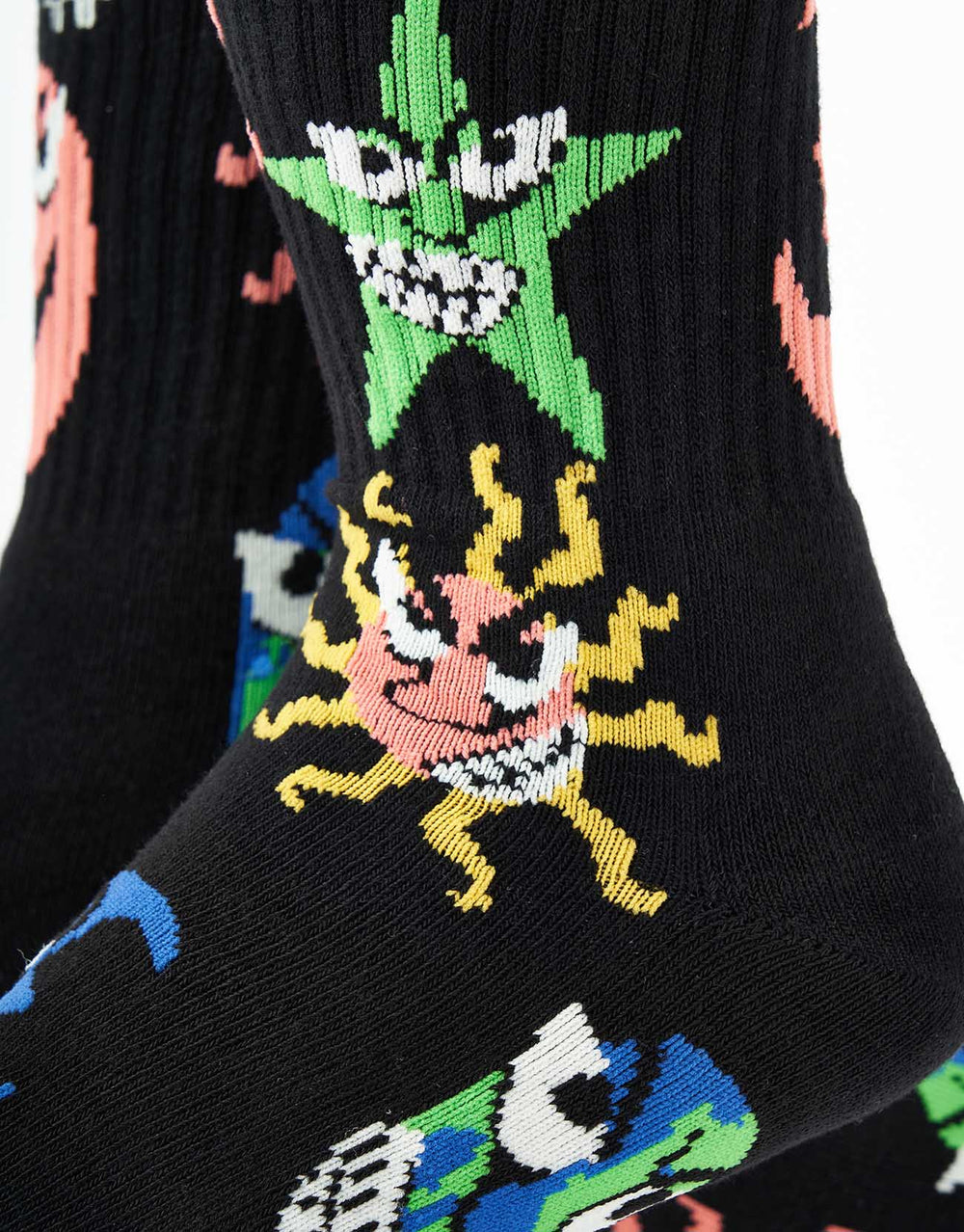 Vans Skate Clay Crew Socks - Black