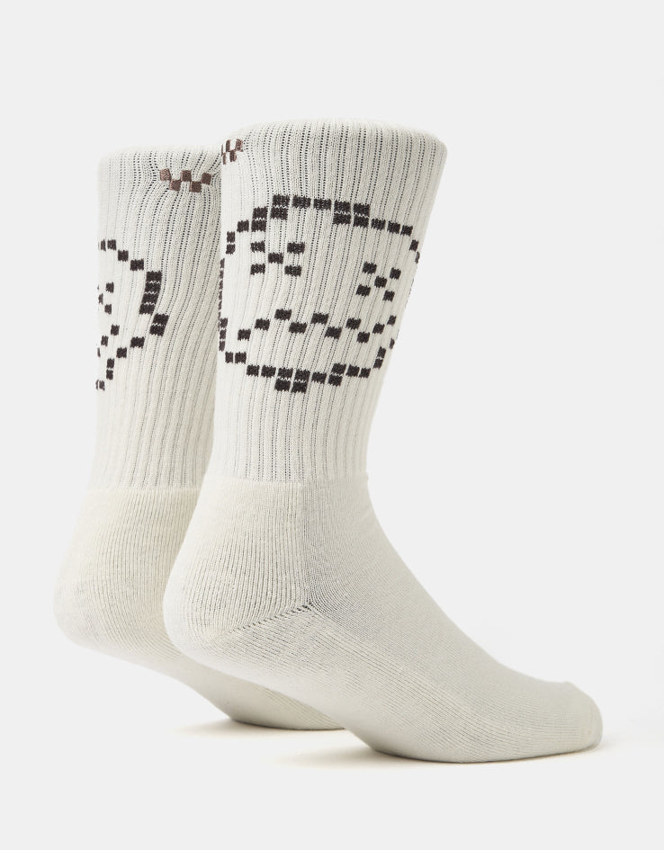 Vans Skate Mike G Crew Socks - Walnut