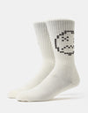 Vans Skate Mike G Crew Socks - Walnut