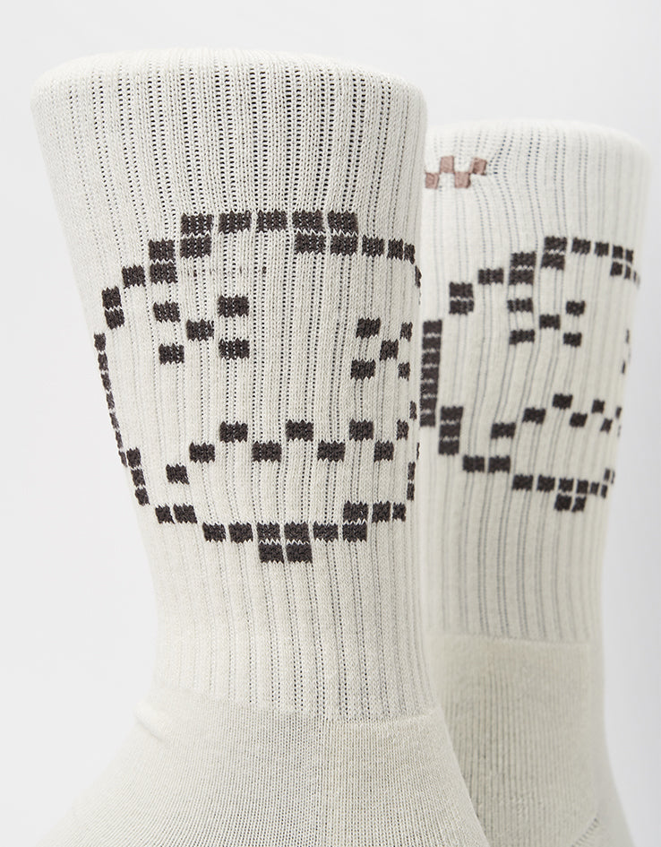 Vans Skate Mike G Crew Socks - Walnut