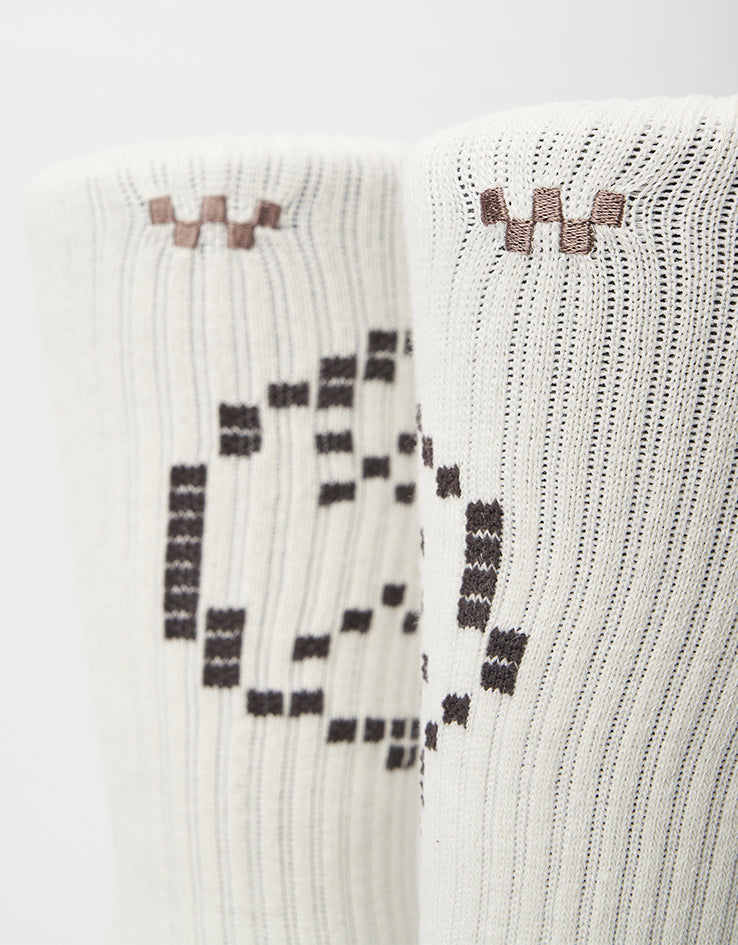Vans Skate Mike G Crew Socks - Walnut