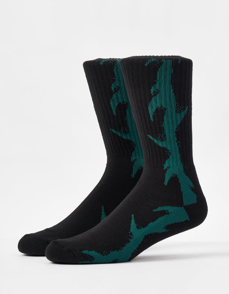 Vans Skate Thorn Crew Socks - Rain Forest
