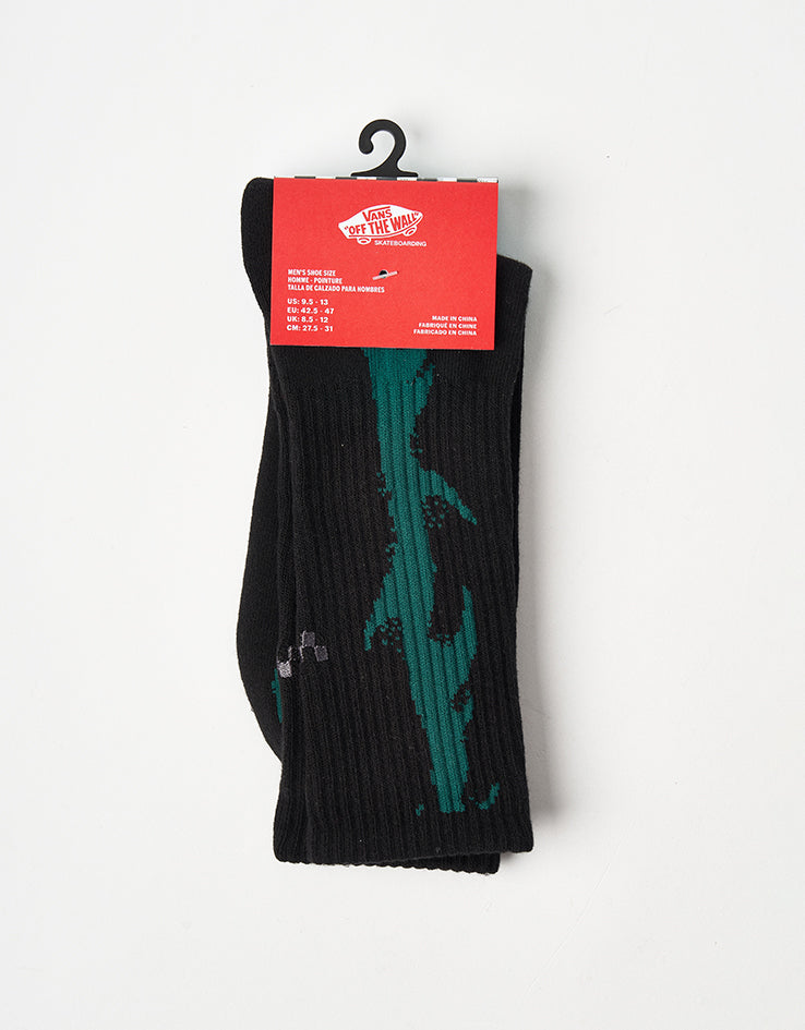 Vans Skate Thorn Crew Socks - Rain Forest