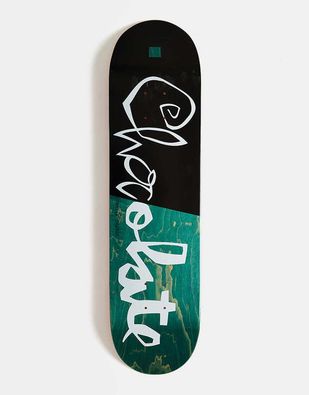 Chocolate Trahan Then Now Script G008 Skateboard Deck - 8"