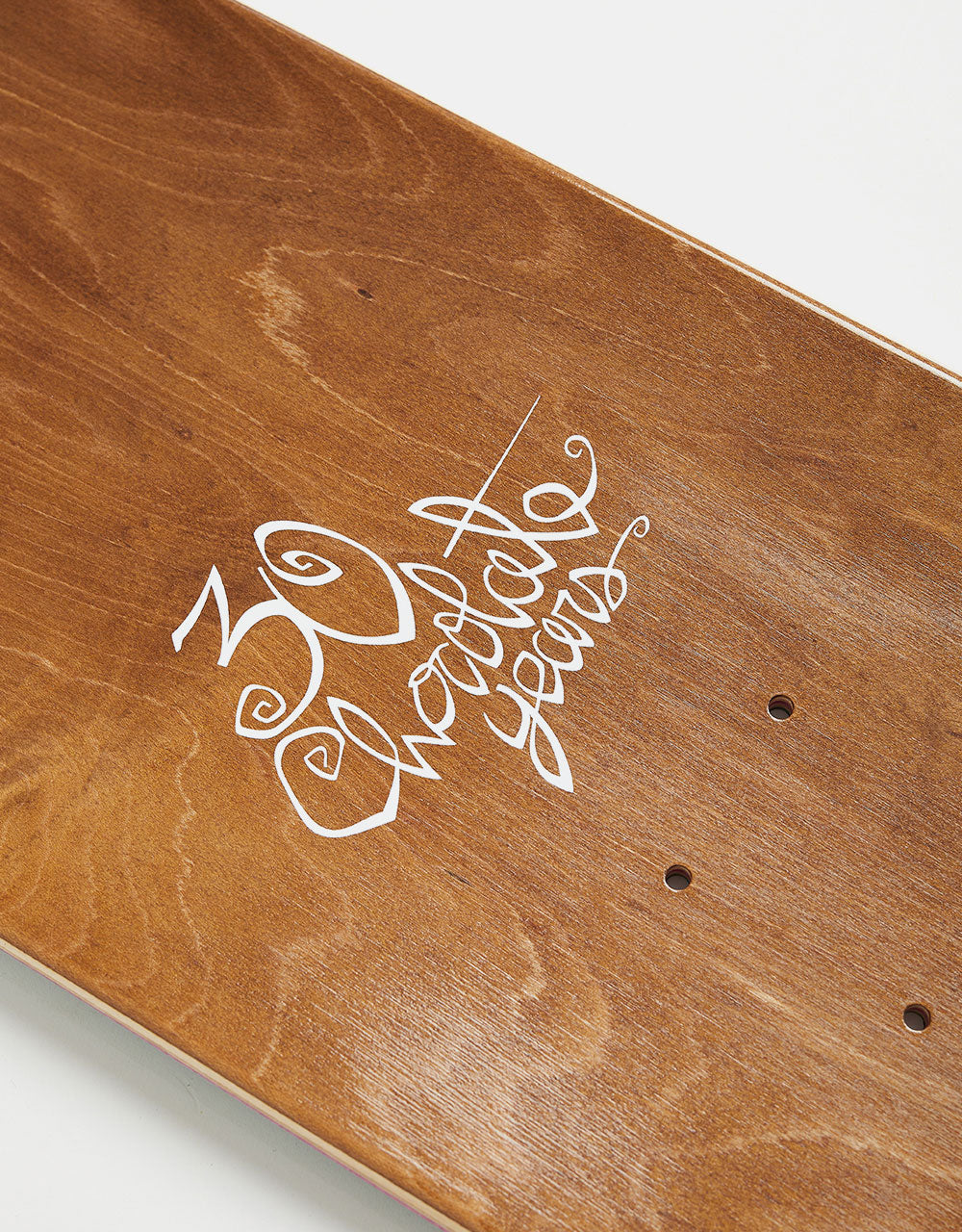 Chocolate Trahan Then Now Script G008 Skateboard Deck - 8"