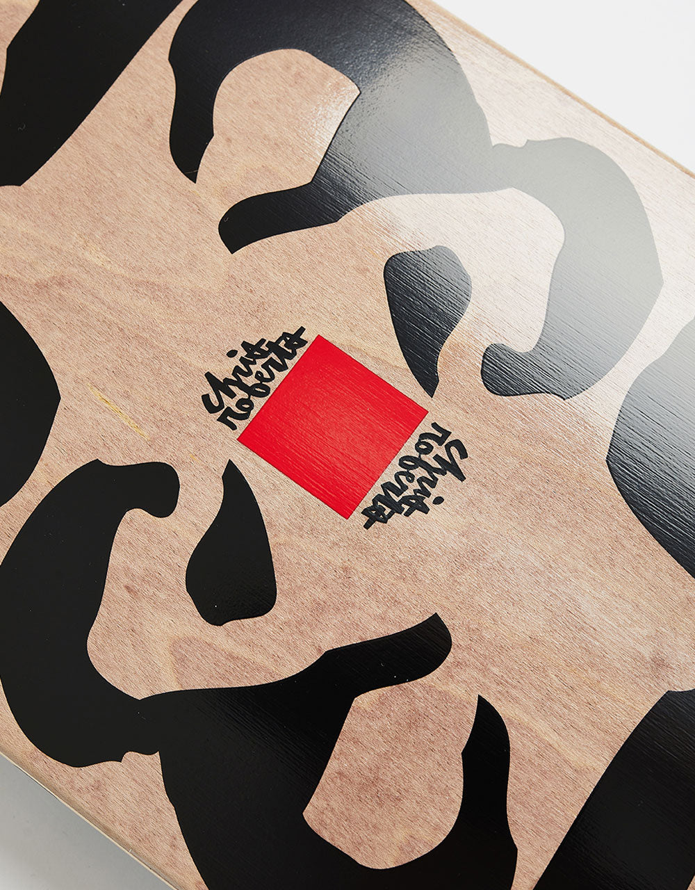 Chocolate Roberts Ink Blot 'TWIN TIP' G069 Skateboard Deck - 8.25"