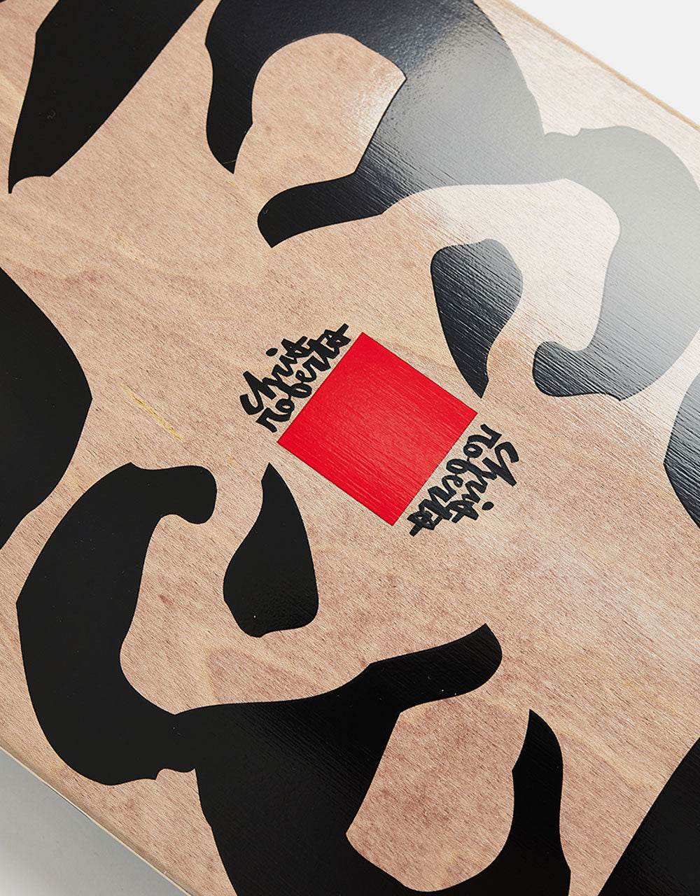 Chocolate Roberts Ink Blot 'TWIN TIP' G080 Skateboard Deck - 8"