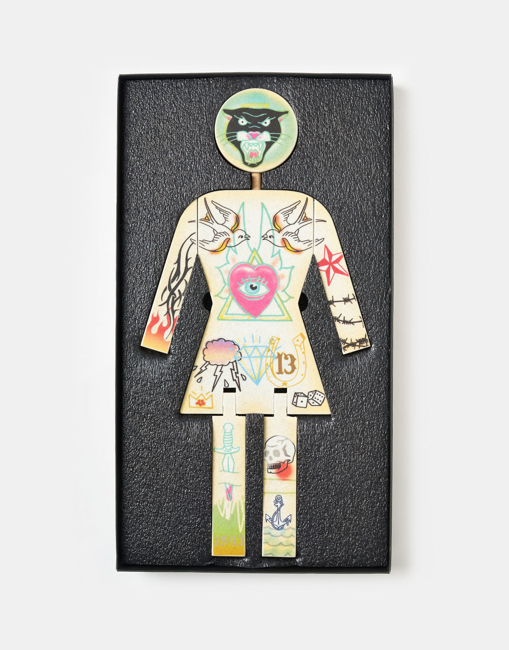 Girl x Natas Kaupas x Modernica Wooden OG Statue