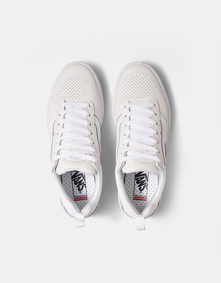 Vans Zahba Skate Shoes - White/White