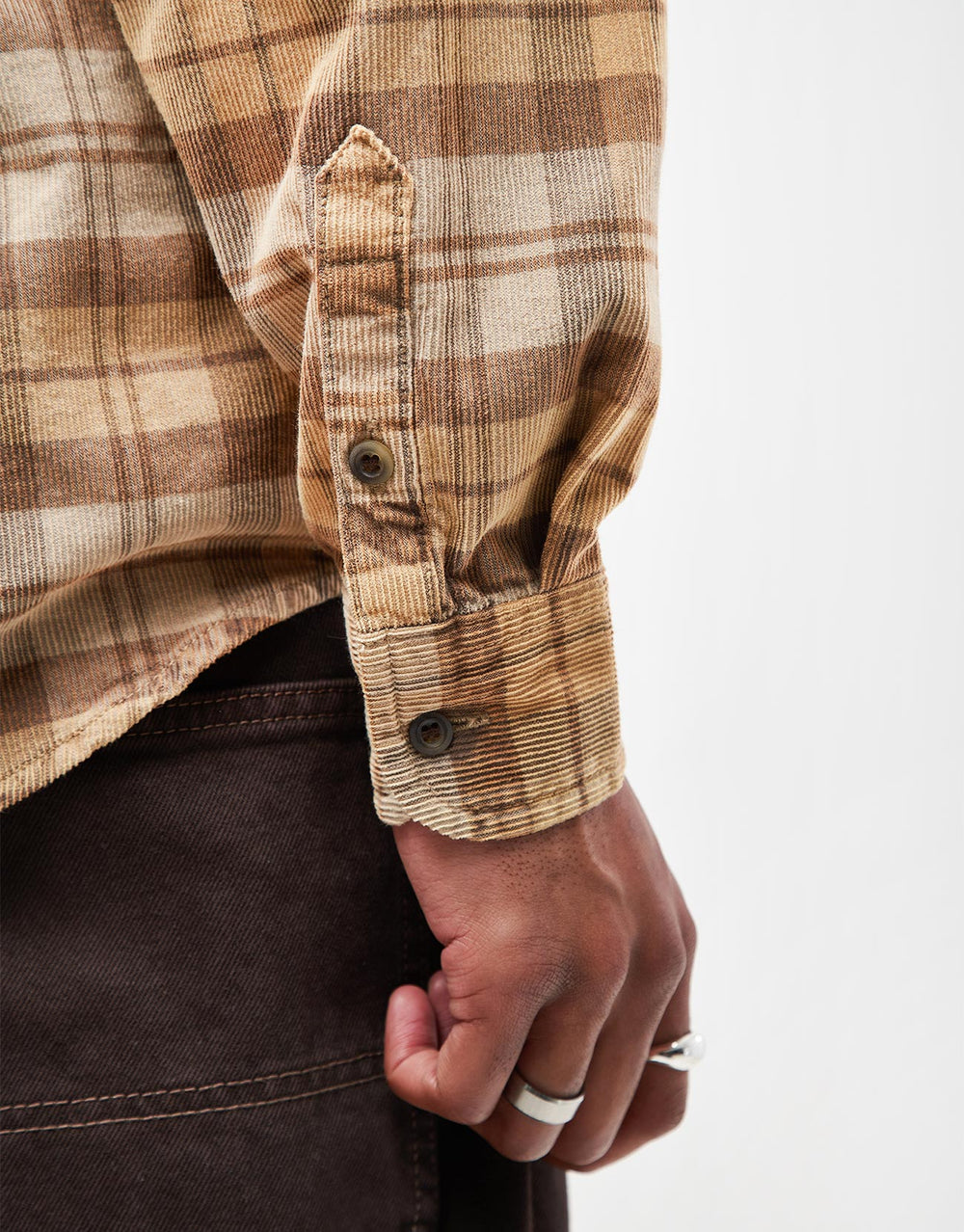 Vans Nate Corduroy L/S Shirt - London Fog