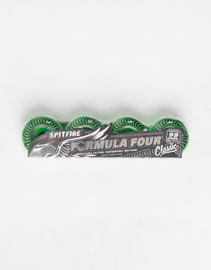 Spitfire Neon Formula Four Classic 99d Skateboard Wheels - 52mm