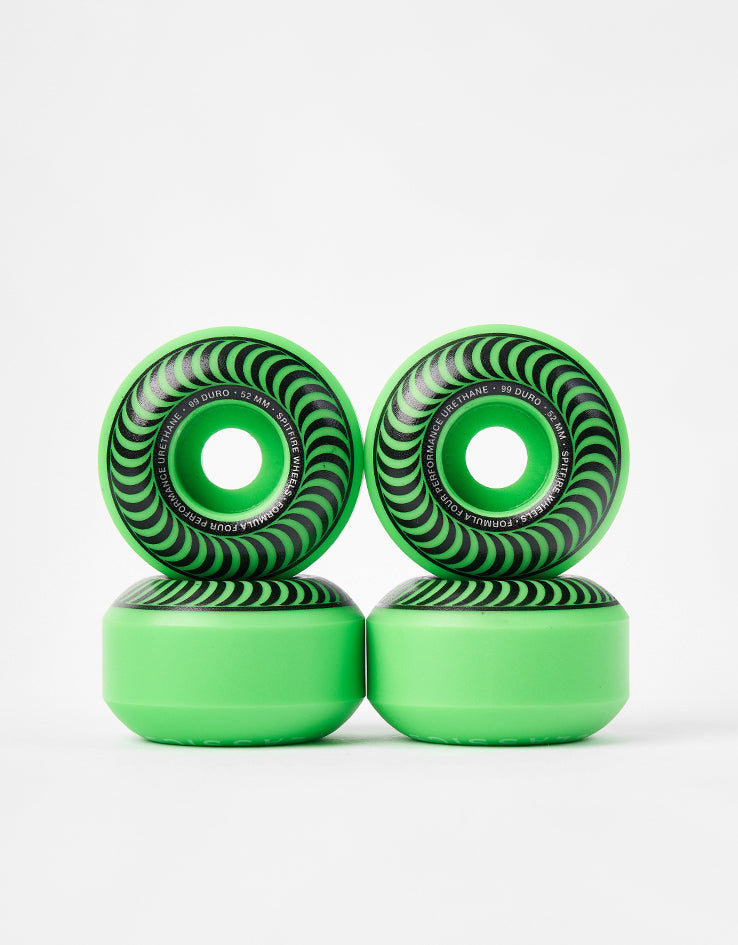 Spitfire Neon Formula Four Classic 99d Skateboard Wheels - 52mm