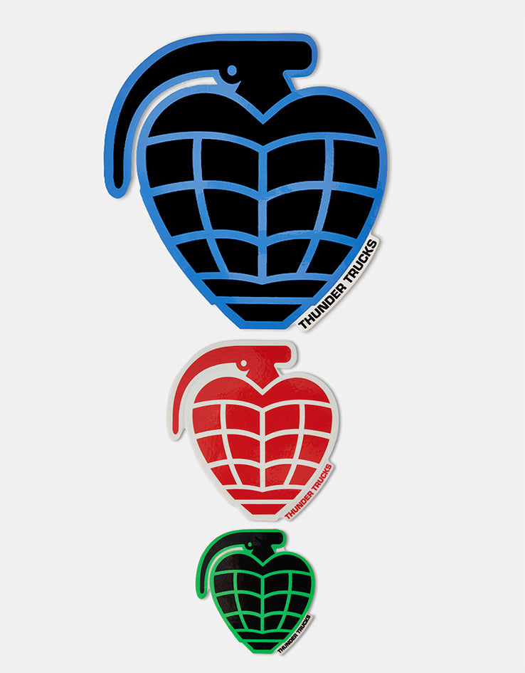Thunder Grenade Die-Cut Medium Sticker