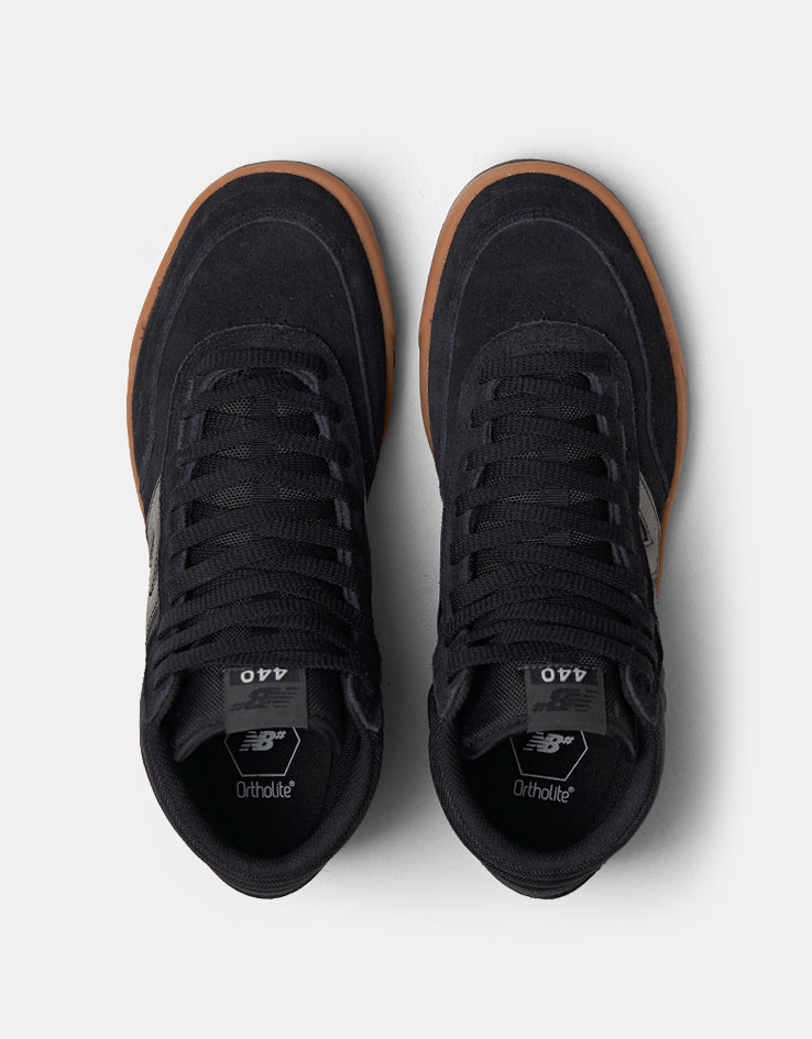 New Balance Numeric 440 V2 High Skate Shoes - Black/Gum
