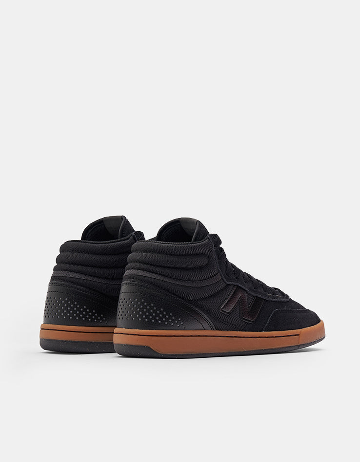 New Balance Numeric 440 V2 High Skate Shoes - Black/Gum