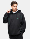 adidas Shmoo Featherweight Pullover Hoodie - Black/Dark Green