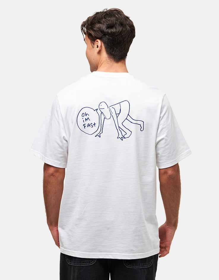 adidas Shmoo I'm Fast T-Shirt - White