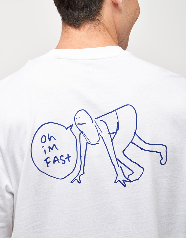 adidas Shmoo I'm Fast T-Shirt - White