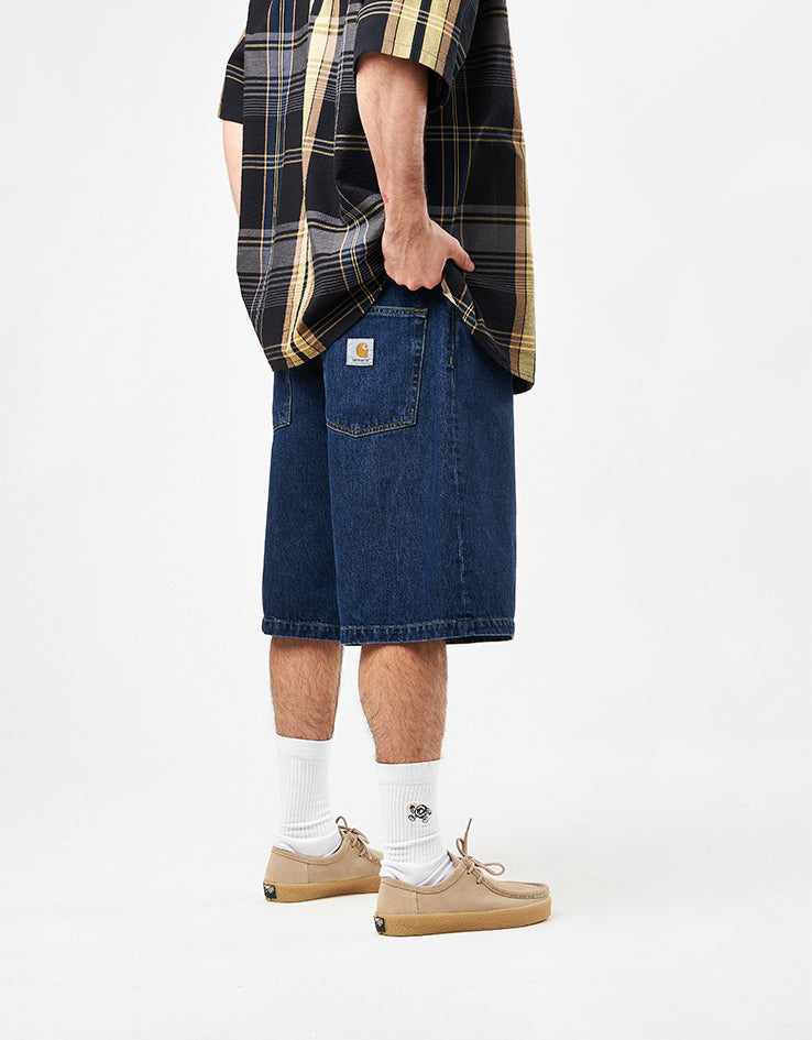 Carhartt WIP Brandon Shorts - Blue (Stone Washed)