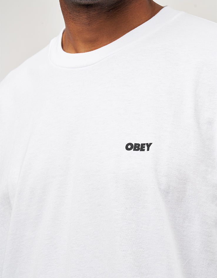 Obey Cosmic Noise T-Shirt - White
