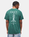 Obey Premium Sounds T-Shirt - Rain Forest