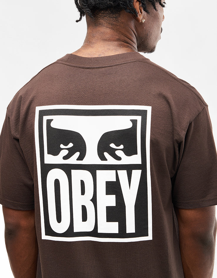 Obey Eyes Icon 2 T-Shirt - Java Brown