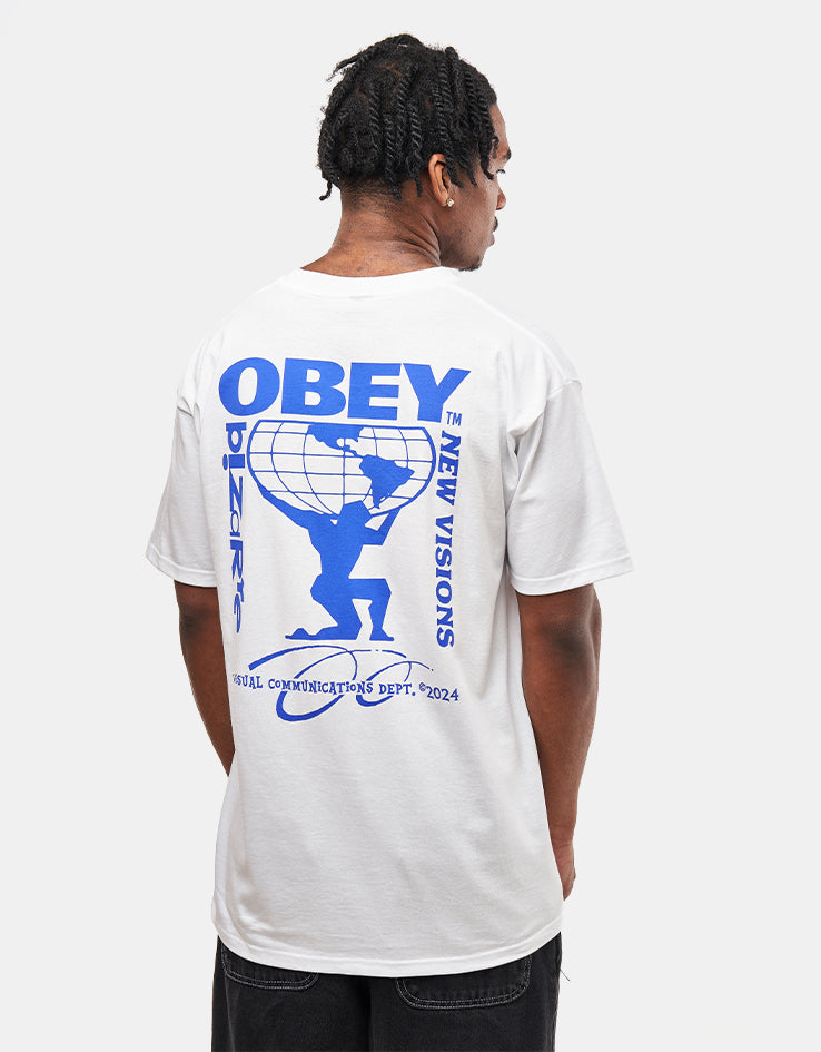 Obey Bizzarre New Visions T-Shirt - White