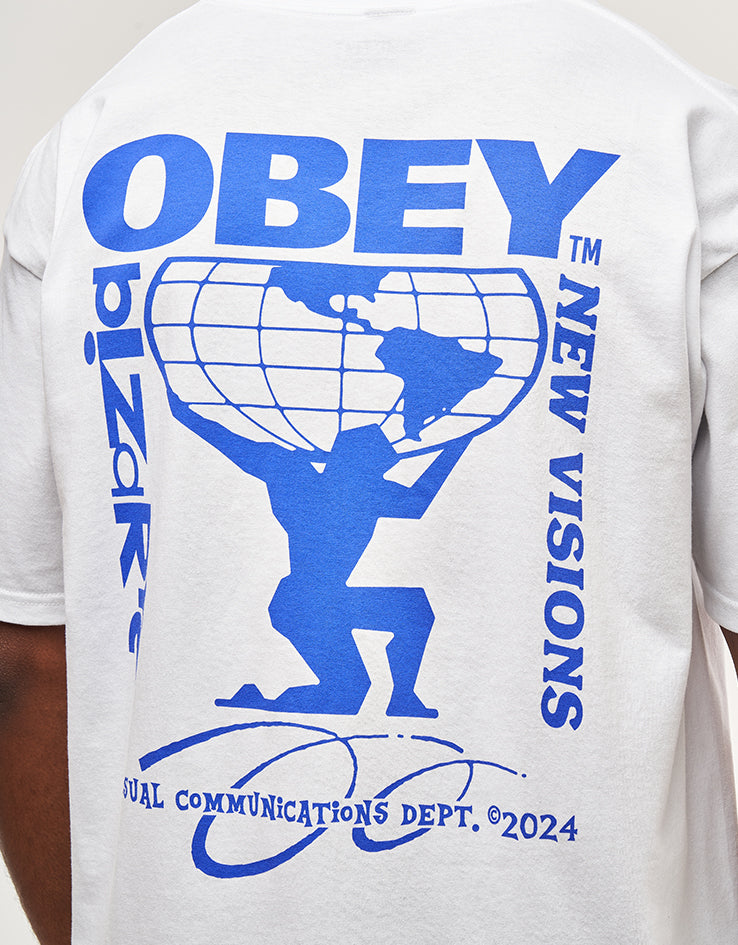 Obey Bizzarre New Visions T-Shirt - White
