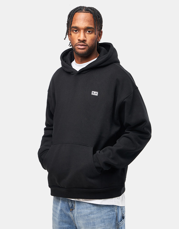 Obey New Visions Extra Heavy Pullover Hoodie - Black