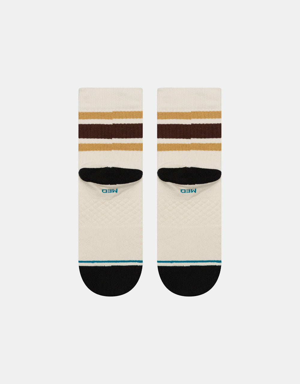 Stance Boyd Quarter Socks - Dark Brown