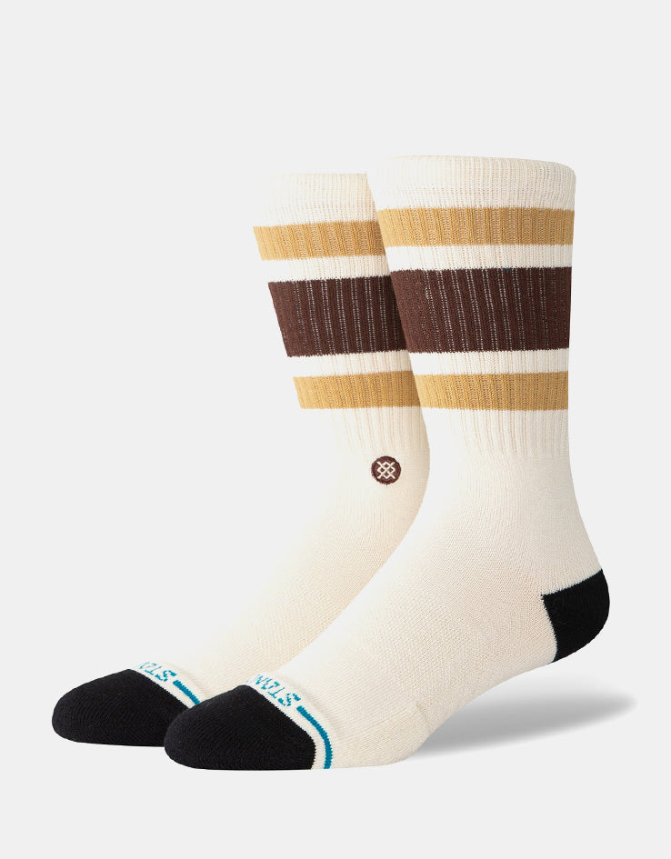 Stance Boyd ST Crew Socks - Dark Brown