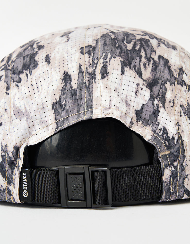 Stance Kinetic Ripstop 5 Panel Cap - Grey Camo