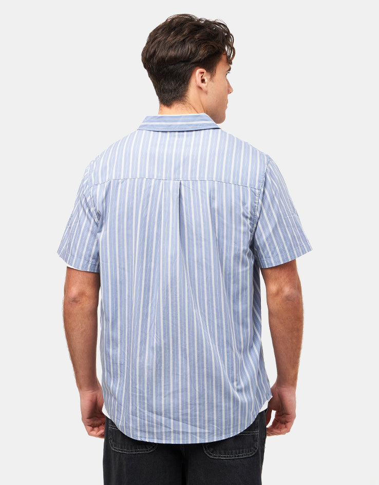 Stance Bales S/S Shirt - Stone Blue