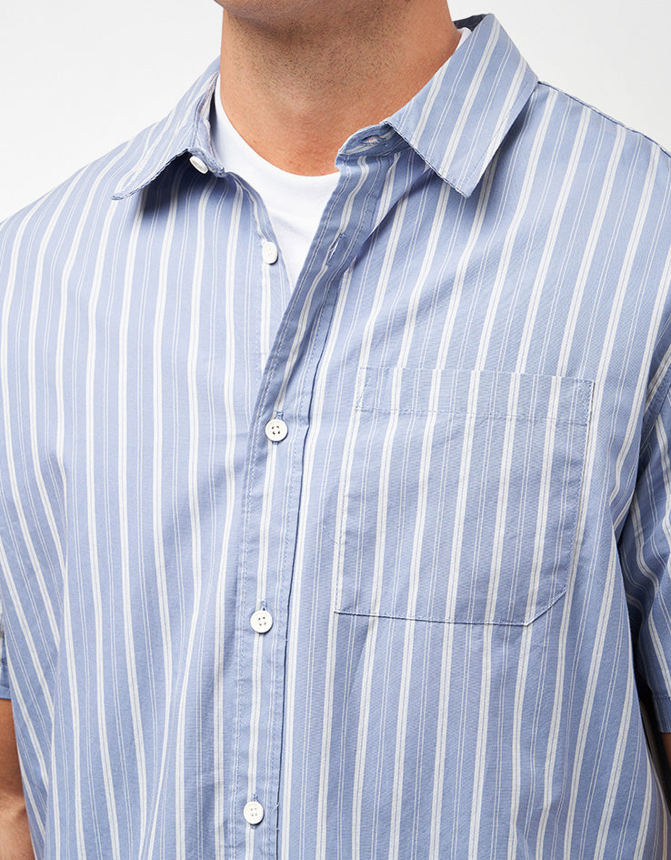 Stance Bales S/S Shirt - Stone Blue