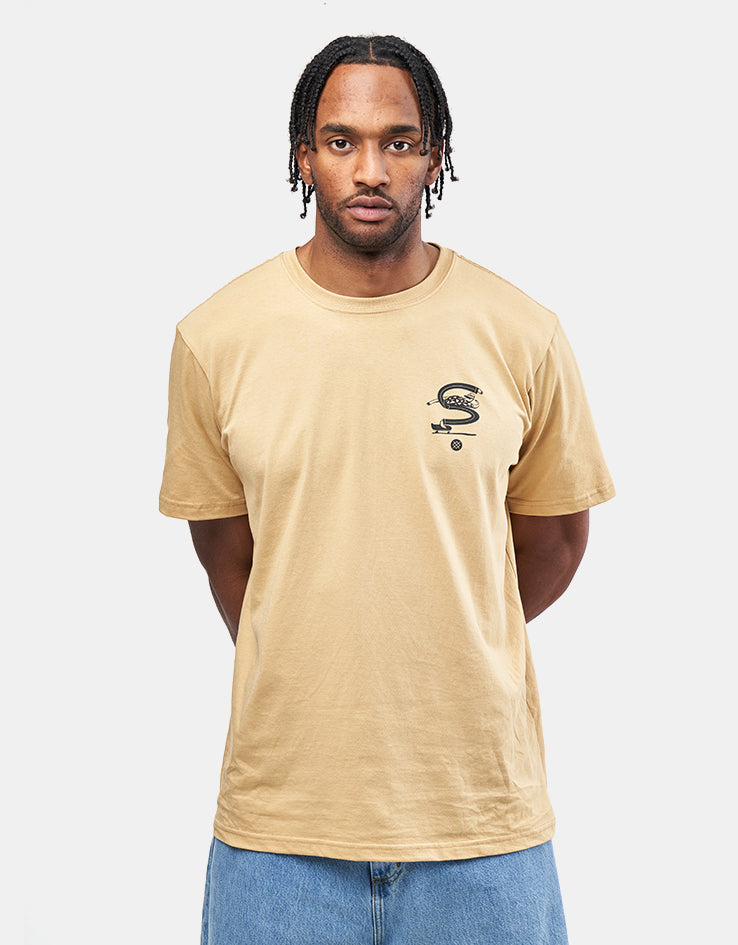Stance Pounding Pavement T-Shirt - Khaki