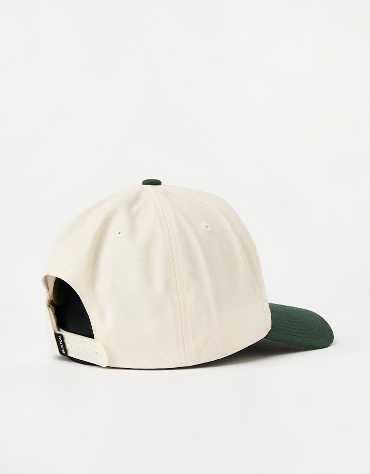 Brixton Leisure Activity Snapback Cap - Pine Needle/White Cap