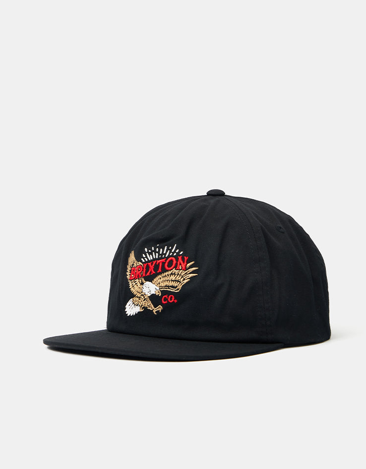 Brixton Keller Snapback Cap - Black