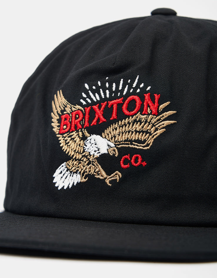 Brixton Keller Snapback Cap - Black
