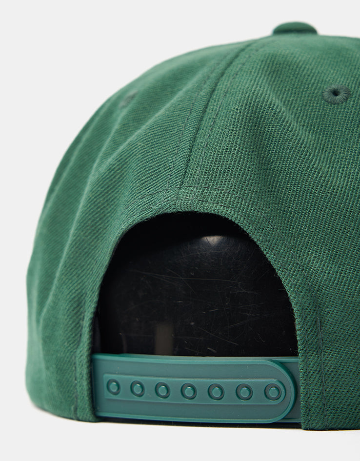 Brixton Oath III Snapback Cap - Pine Needle/Pine Needle