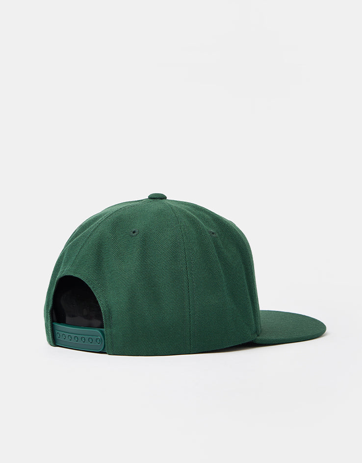 Brixton Oath III Snapback Cap - Pine Needle/Pine Needle