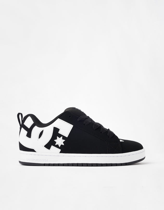 DC Court Graffik Skate Shoes - Black