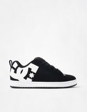 DC Court Graffik Skate Shoes - Black