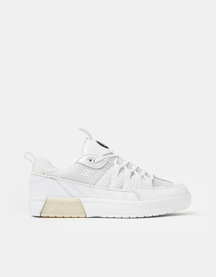 DC Lucien Skate Shoes - All White