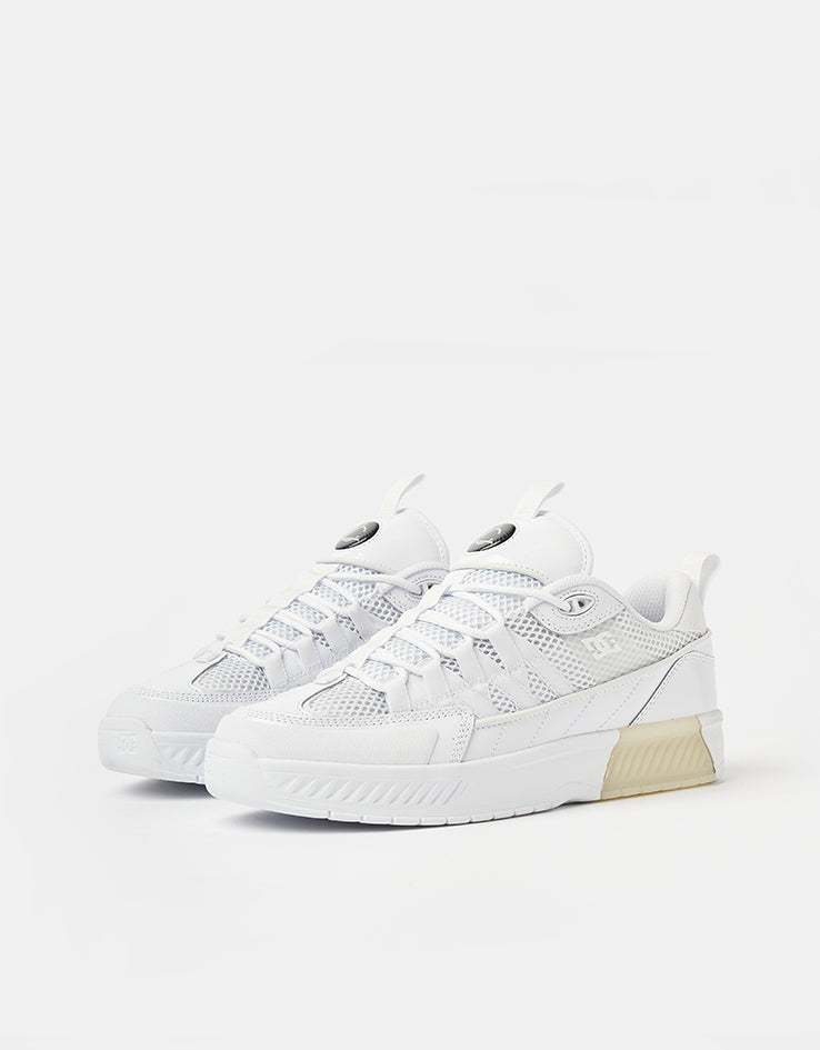 DC Lucien Skate Shoes - All White